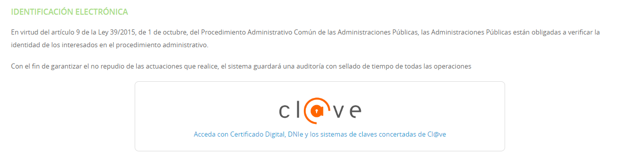 clave - Certificado digital o clave permanente - CertificadoElectronico.es